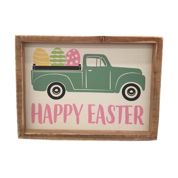 Three Girls & a Wish Other - 🆕🥚Three Girls & a Wish Happy Easter Box Sign Three Girls & a Wish Other - 🆕🥚Three Girls & a Wish Happy Easter Box Sign